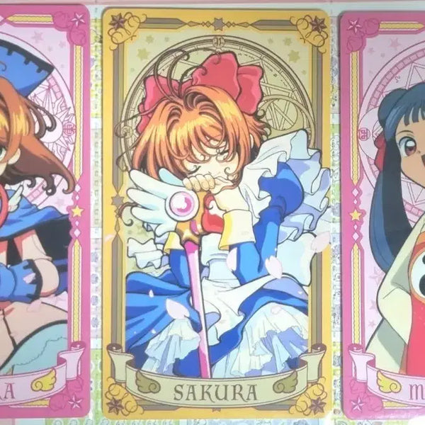 [BUNJANG] Cardcaptor Sakura Tarot Card Arcana Set / 카드캡터 사쿠라 타로 카드 아르카나 3종