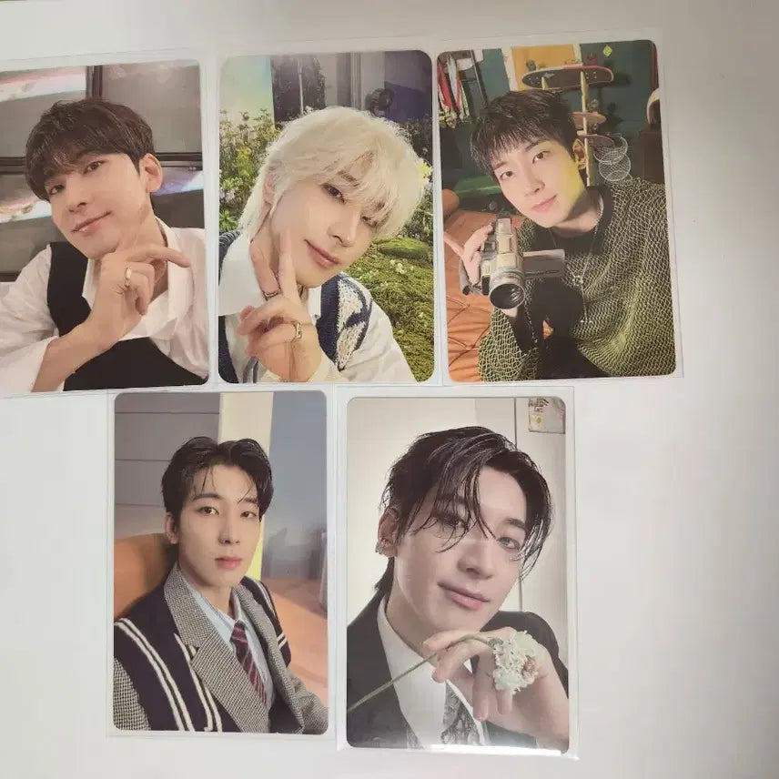 [BUNJANG] Seventeen Wonwoo Album Photocard Bundle Set / 세븐틴 원우 포토카드 5장 앨포 포카 일괄
