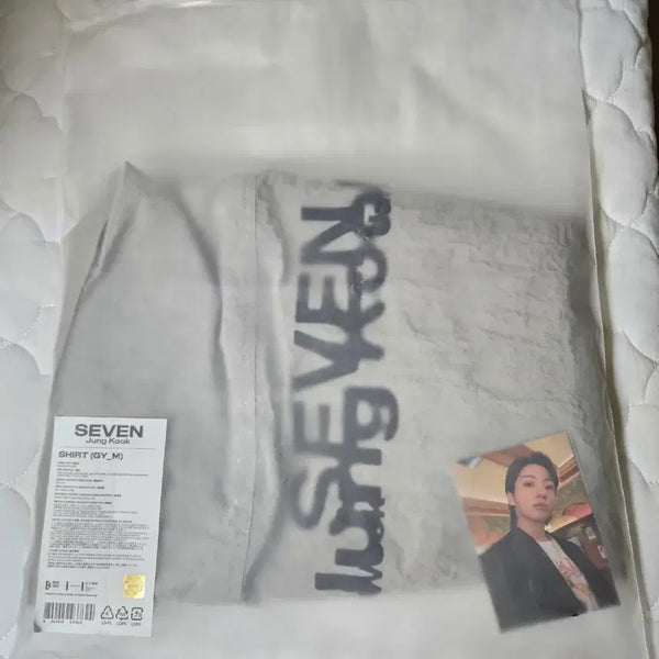 [BUNJANG] BTS Jungkook Seven Shirt M Size Unused / 방탄 정국 세븐 셔츠 M 미사용 원가 절반가로 급처합니다