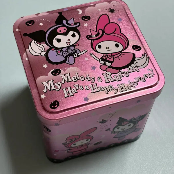 [BUNJANG] My Melody Kuromi Halloween Tin Case - Vintage Collection / 마이멜로디 쿠로미 할로윈 틴케이스 고전상품
