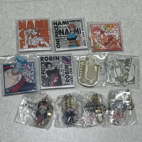 [BUNJANG] One Piece Magnet & Acrylic Keychain Bundle Set / 원피스 마그넷 , 아크릴 키링 일괄