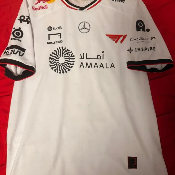 [BUNJANG] T1 2025 2nd Player Issue Uniform - Keria Marking XL / 2025 T1 2nd 유니폼 케리아마킹 XL (선수지급용 마킹)
