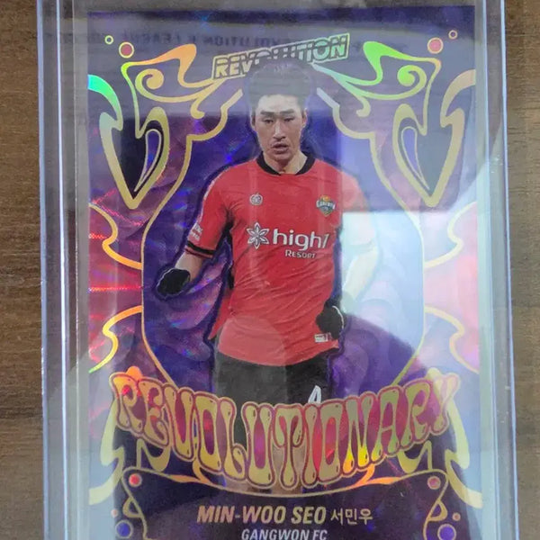 [BUNJANG] 2026 Panini Revolution K League Soccer Card - Seo Min-woo (Revolutionary) / 2026 파니니 레볼루션 K리그 축구카드 강원 서민우 (레볼루셔너리)