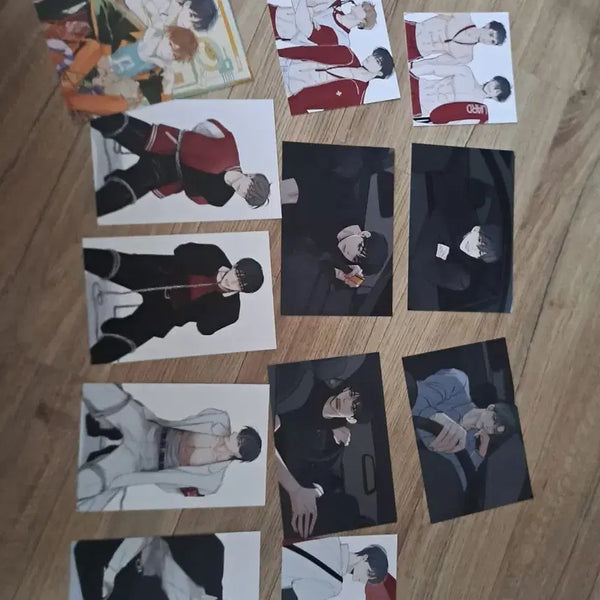 [BUNJANG] Gapta Postcard + Keyring Bundle Set / 갑타 엽서+키링 일괄