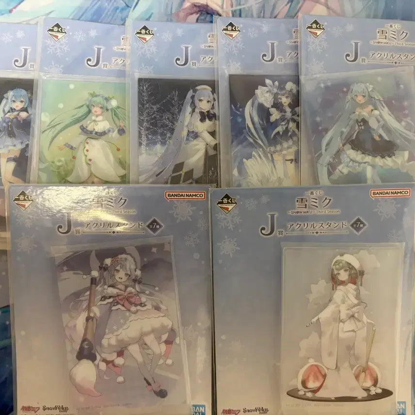 [BUNJANG] Yuki Miku Lottery Acrylic Stand Set / 유키미쿠 쿠지 아크릴 스탠드&26유키미쿠 s상