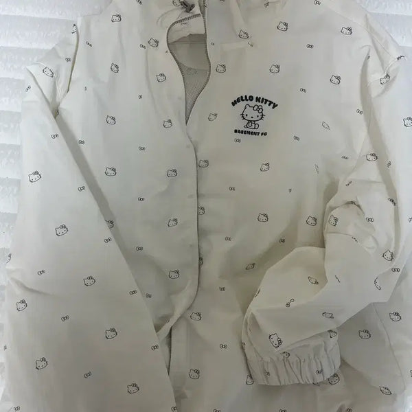 [BUNJANG] Basement FG Hello Kitty Windbreaker / 헬로키티 바람막이 Basement Fg 상하이