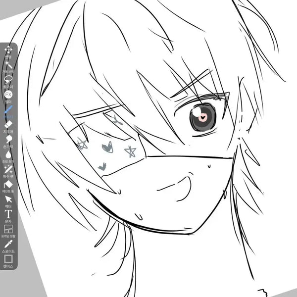 [BUNJANG] Bust Sketch Commission / 낙서퀄 흉상 커미션