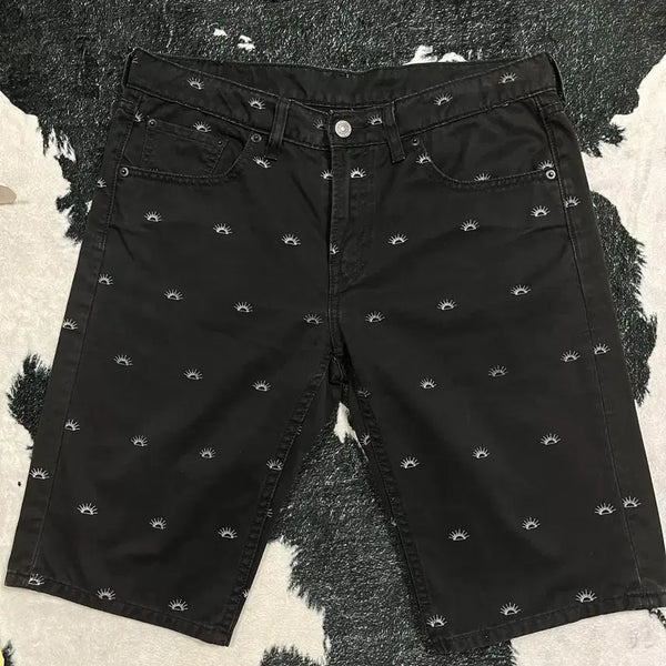 [BUNJANG] Levi's 522 Patterned Cotton Shorts / 리바이스 522 패턴 코튼 하프 팬츠 32