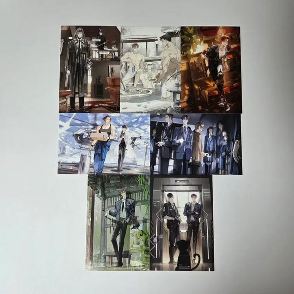[BUNJANG] GAEDAAMCHEULGEUN (Ghost Alarm) Postcard Bundle Set / 괴담출근 괴출 어바등 엽서