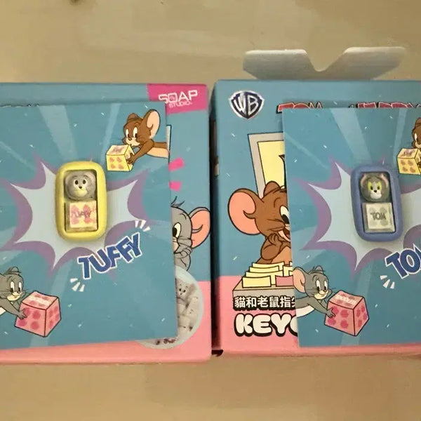 [BUNJANG] Tinyvill Tom and Jerry Keycap Set - Tom, Tuffy / [타이니빌] 톰과 제리 키캡 - 톰, 터피
