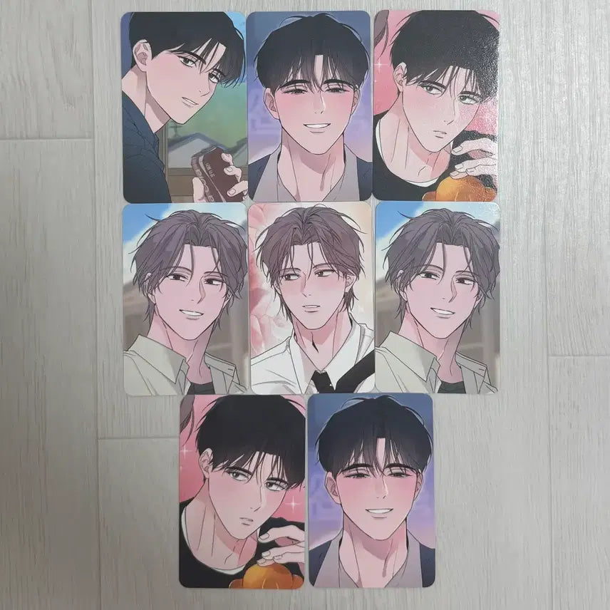 [BUNJANG] BTS JIN 'TOGETHER' Collection Photocard Bundle Set / 밤은 부드러워라 컬포 8장 일괄 밤부 컬렉션포토카드 원가
