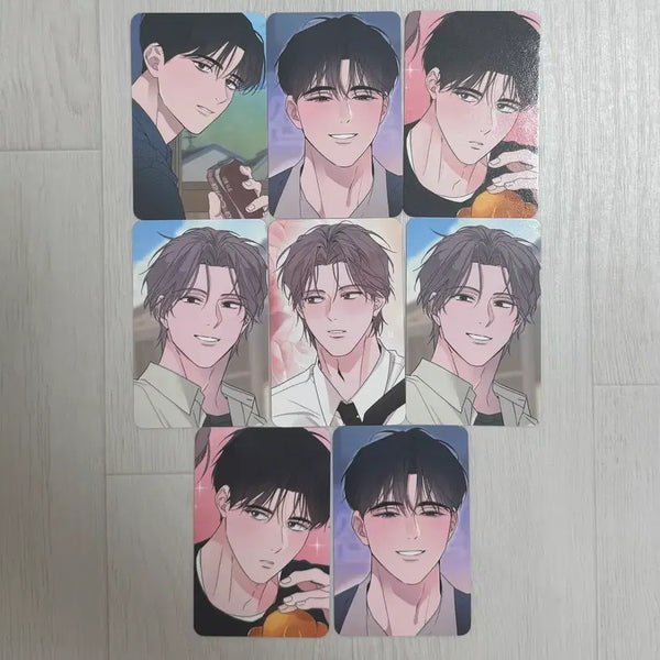 [BUNJANG] BTS JIN 'TOGETHER' Collection Photocard Bundle Set / 밤은 부드러워라 컬포 8장 일괄 밤부 컬렉션포토카드 원가