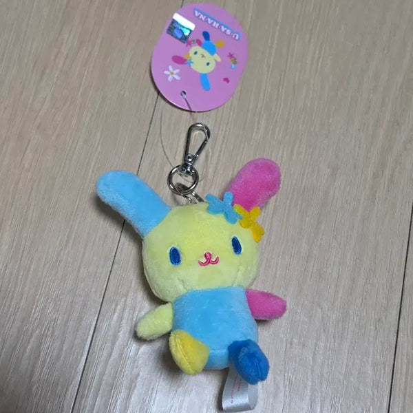 [BUNJANG] Sanrio Usahana Plush Keychain / 우사하나 봉제 인형 키링 산리오
