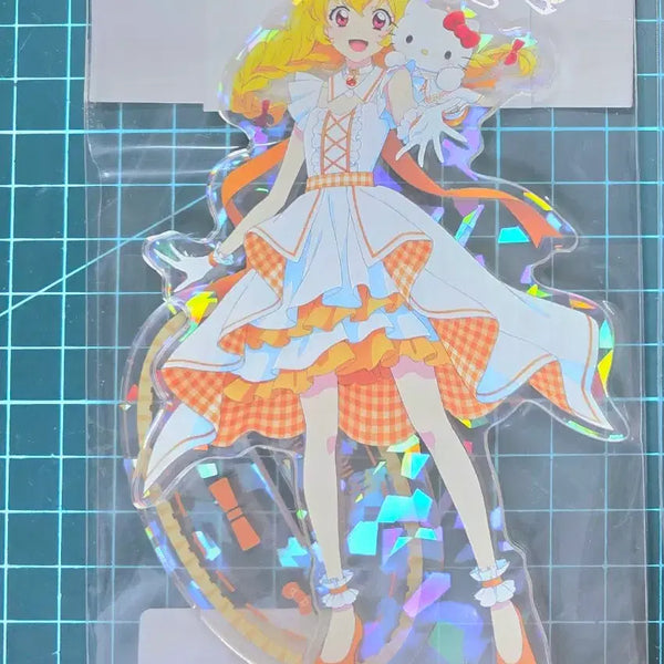 [BUNJANG] Aikatsu! Ichigo Hoshimiya Sanrio Collaboration 3rd Edition Hologram Acrylic Stand / 아이카츠 아이엠스타 산리오 콜라보 3탄 호시미야 이치고 라임 홀로그램 아크릴 스탠드 판매 양도