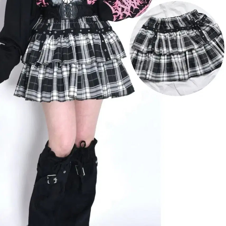 [BUNJANG] Volcan Skirt / 볼칸 치마 스커트 판매합니다 지뢰계 중성계 서브컬쳐 양지뢰 일브