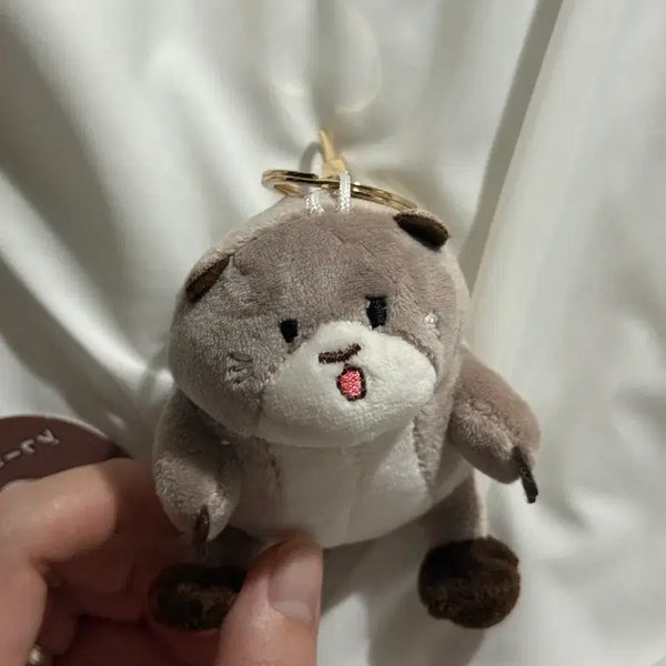 [BUNJANG] Otter Plush Keychain / 수달 키링인형