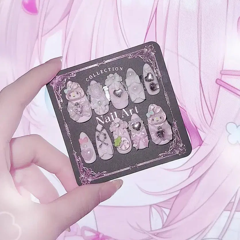 [BUNJANG] Handmade Nail Tips / 마멜 양산형 수제 네일팁