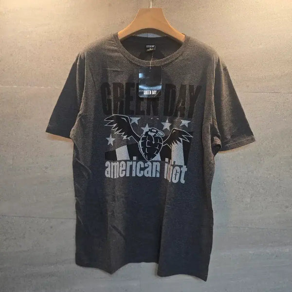 [BUNJANG] Green Day American Idiot T-Shirt / Green day  아메리칸 이디엇. 반팔티.