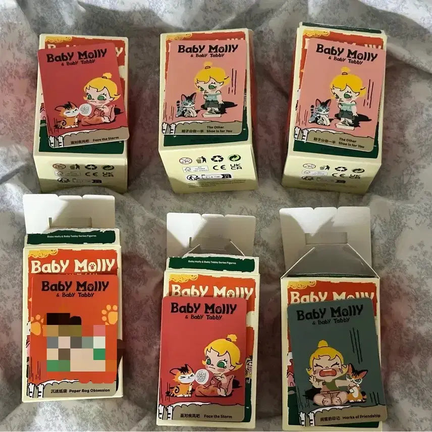[BUNJANG] Pop Mart Baby Molly & Baby Tabby Series / [팝마트] 베이비 몰리 & 베이비 태비 시리즈