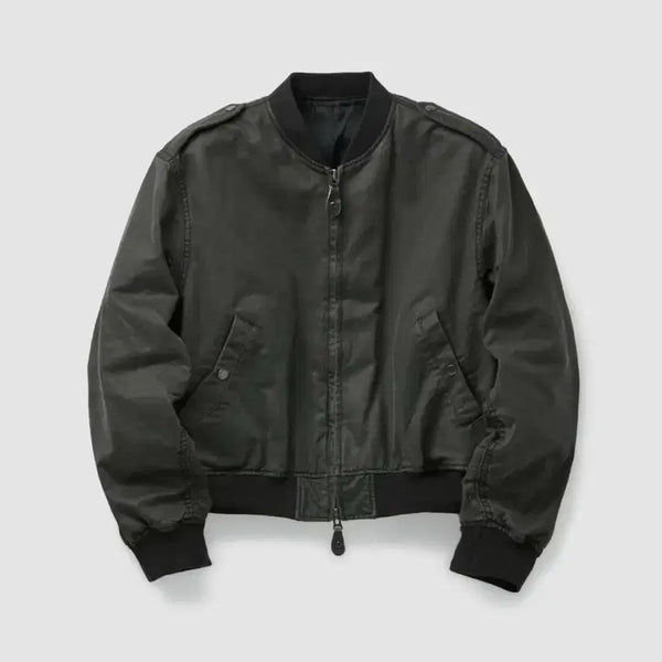 [BUNJANG] Coar Stonewashed L2B Bomber Jacket / 쿠어 스톤워시드 L2B 봄버자켓