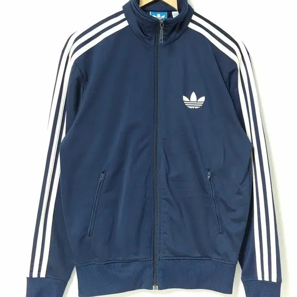 [BUNJANG] Adidas Vintage Firebird Track Top Navy M/L / 아디다스 구형 파이어버드 네이비 트랙탑 95 (M~L)