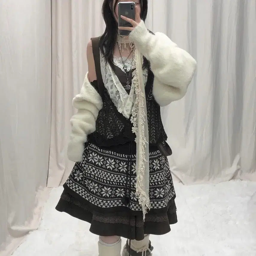 [BUNJANG] SunGardenParty Vintage Coordi Set / 썬가든파티 빈티지 코디 세트