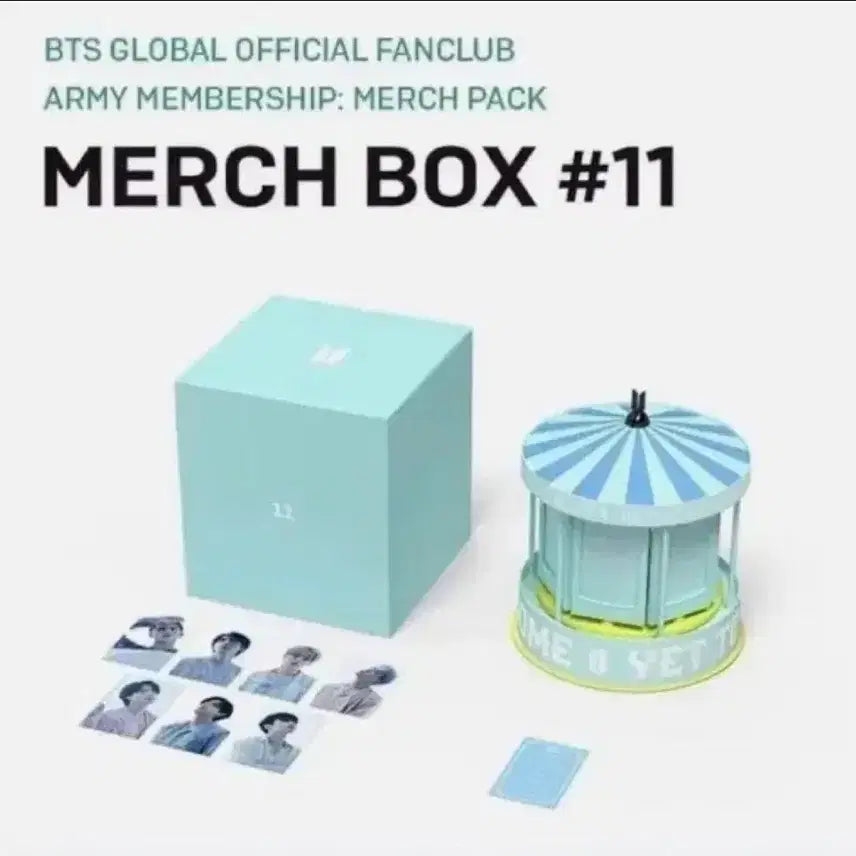 [BUNJANG] BTS Merch Box #11 Music Box / BTS merchbox #11 (오르골) 새상품