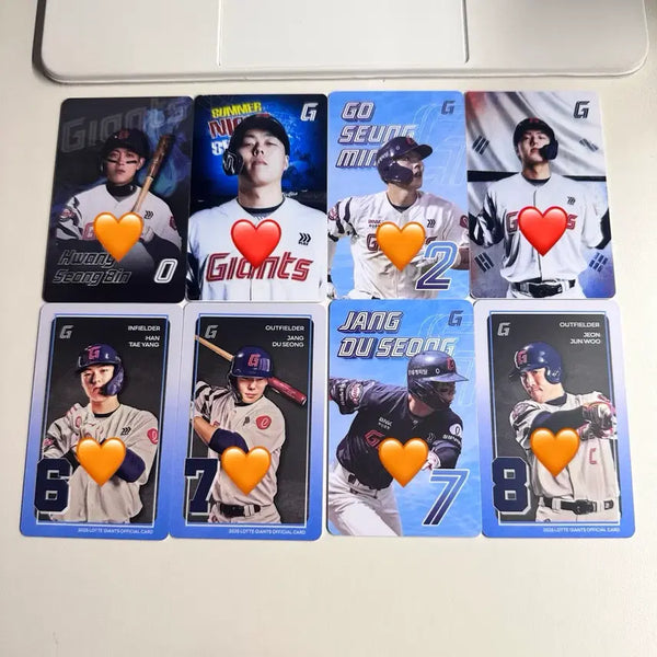 [BUNJANG] Lotte Giants 2025 Photocard / 2025 롯데자이언츠 포카 판매