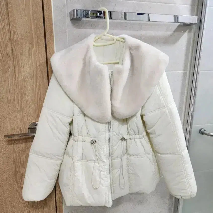 [BUNJANG] Rabbit Fur Padded Coat / (1번 입음 ) 토끼털 패딩