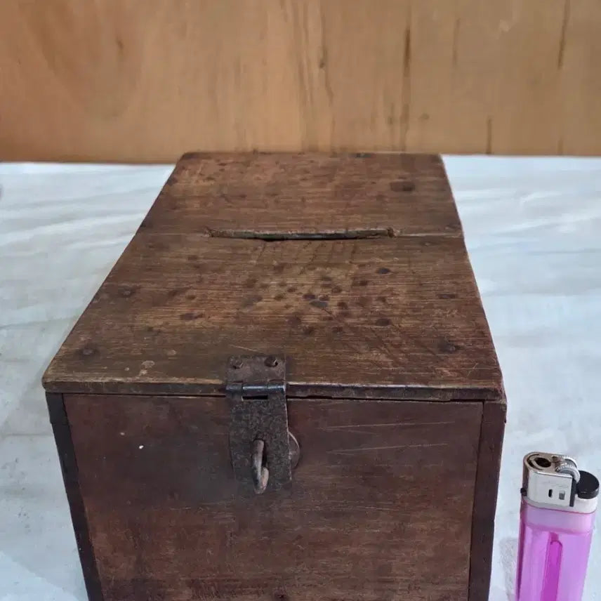 [BUNJANG] 1950s-1960s General Store Wooden Money Box / 근대사/ 5 ~ 60년대 점빵 나무 돈통