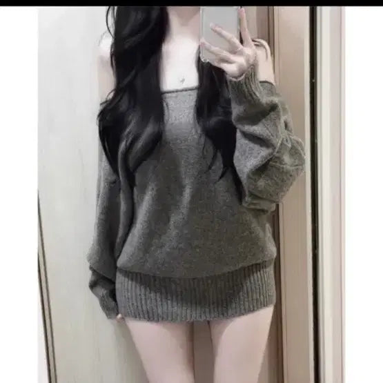 [BUNJANG] Glamnit Knit Dress / [새상품/글램니] 니트원피스