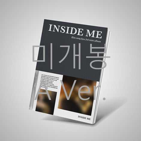 [BUNJANG] Kim Sung Kyu Inside Me A Ver. Sealed CD / [미개봉] 김성규 - Inside Me [A Ver.] (CD)