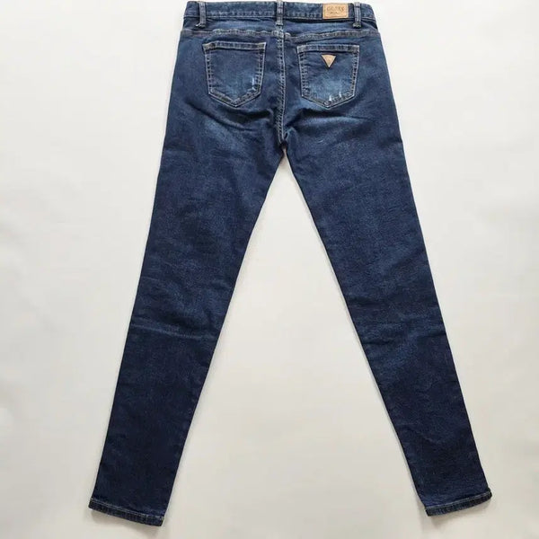 [BUNJANG] Guess Distressed Stretch Denim Jeans Size 27 / 게스 청바지 스판 캐주얼 워싱 데님팬츠 사이즈27 R6852
