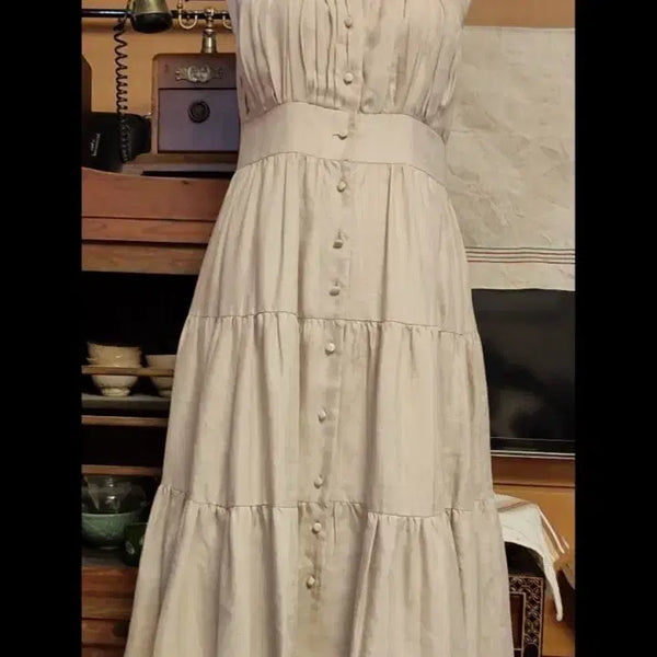 [BUNJANG] Mauro-OPS Ruffled Midi Dress / Mauro-OPS