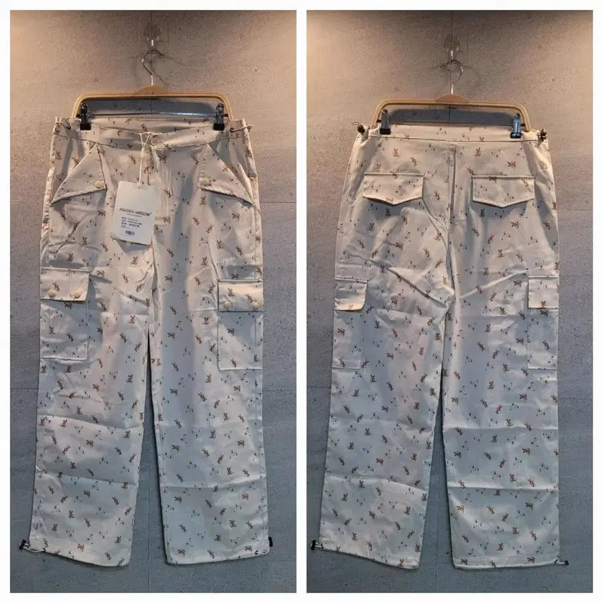 [BUNJANG] Anabuy A.Com Pattern Cargo Pants / 아나바이 에이콤. 패턴 카고바지.
