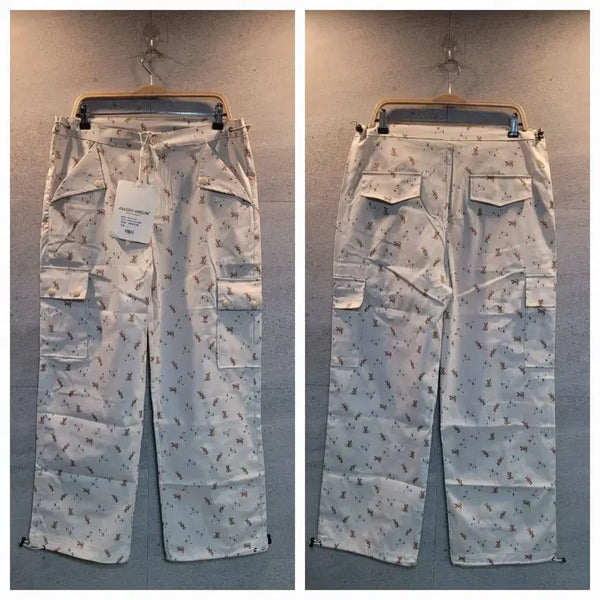 [BUNJANG] Anabuy A.Com Pattern Cargo Pants / 아나바이 에이콤. 패턴 카고바지.