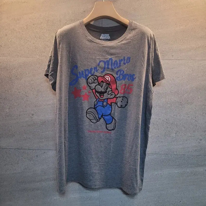 [BUNJANG] Super Mario Bros. Graphic Print T-Shirt / 슈퍼 마리오 브라더스 반팔 티셔츠