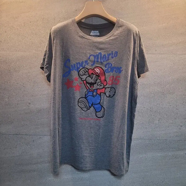 [BUNJANG] Super Mario Bros. Graphic Print T-Shirt / 슈퍼 마리오 브라더스 반팔 티셔츠