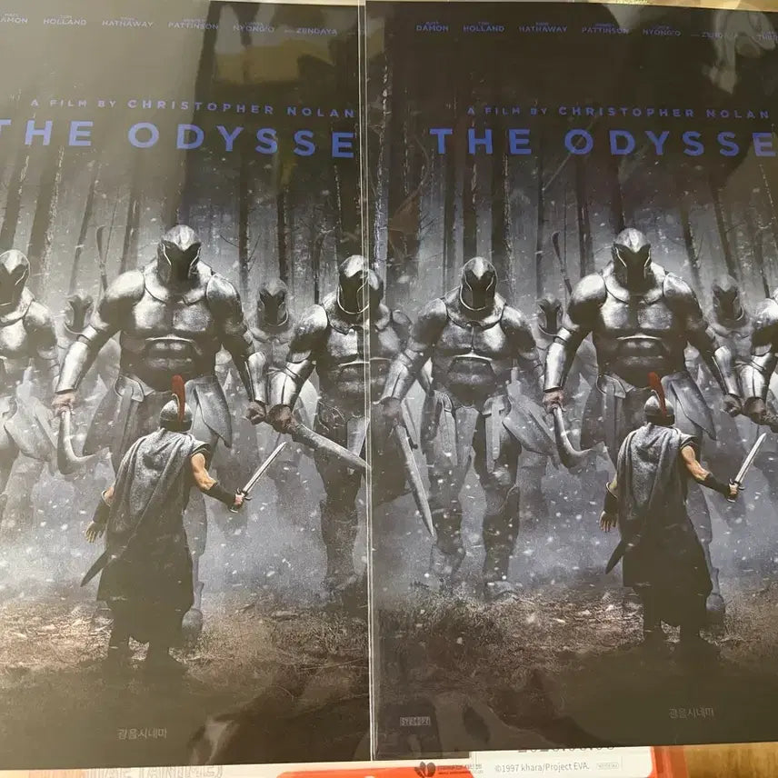 [BUNJANG] Odyssey A3 Poster 2-Set / <오디세이> 광음시네마 A3 포스터 2장 일괄