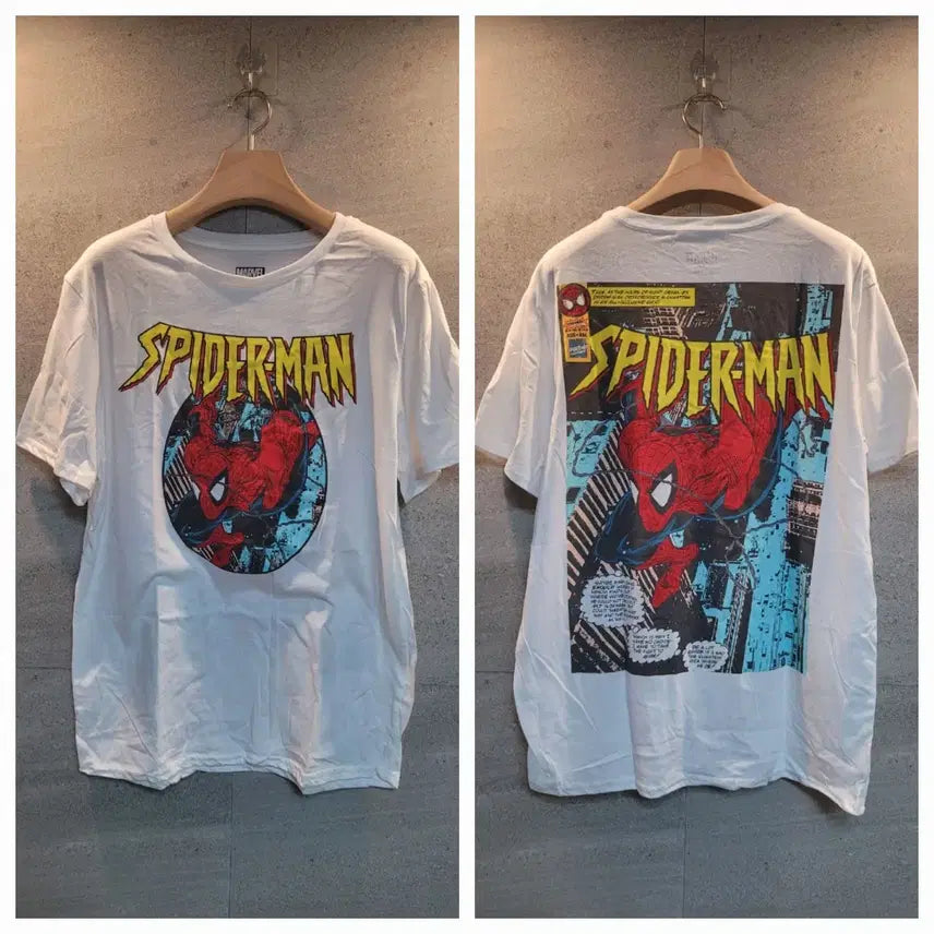 [BUNJANG] Marvel Spider-Man Graphic T-Shirt / 마블정품. 스파이더맨 반팔티.