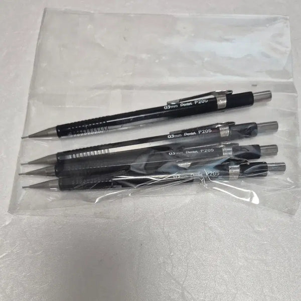 [BUNJANG] Pentel P205 Mechanical Pencil 0.5mm (4 pcs) / 펜텔 P205 샤프 0.5mm 4개 일괄