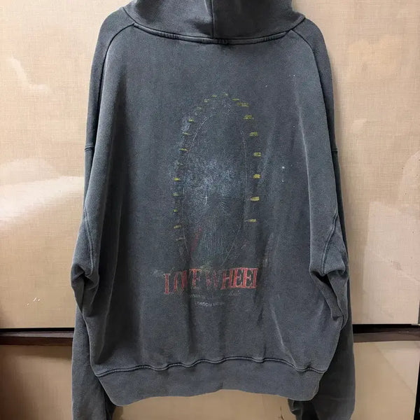 [BUNJANG] Zara Washed Boxy Fit Hoodie T-Shirt / ZARA 워시드 박스핏 후드 티셔츠