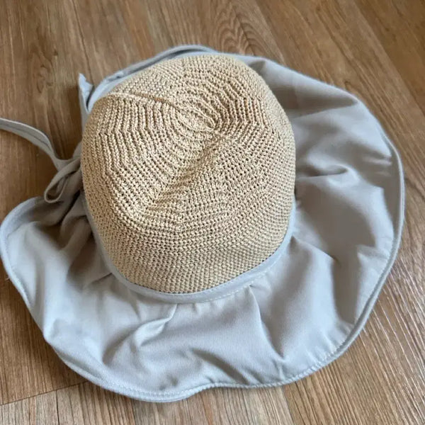 [BUNJANG] Women's Summer Resort Wide Brim Hat / 여성 여름 휴양지 모자