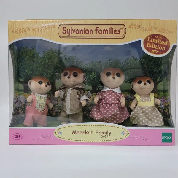 [BUNJANG] Sylvanian Families Meerkat Family Limited Edition Bundle Set / 단종)실바니안 미어캣가족 리미티드 에디션 일괄