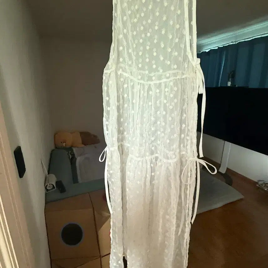[BUNJANG] Chiffon Layered Dress / 쉬폰 레이어드 원피스 새상품