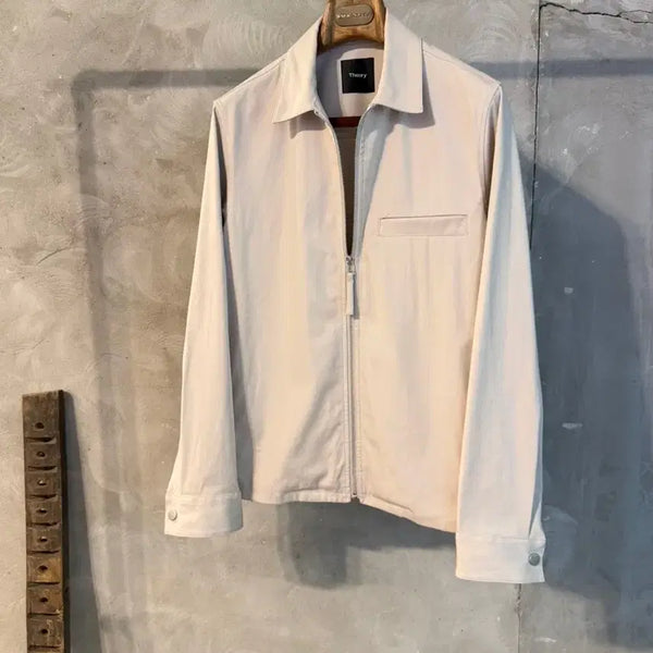 [BUNJANG] Theory Blue Oversized Bomber Jacket Men's Size 95-100 / 띠어리 블루종 남성95-100