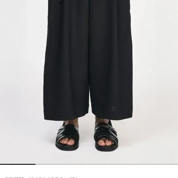 [BUNJANG] Songzio Homme Belted Crop Wide Pants / [82] 송지오옴므 벨티드 크롭 와이드 팬츠
