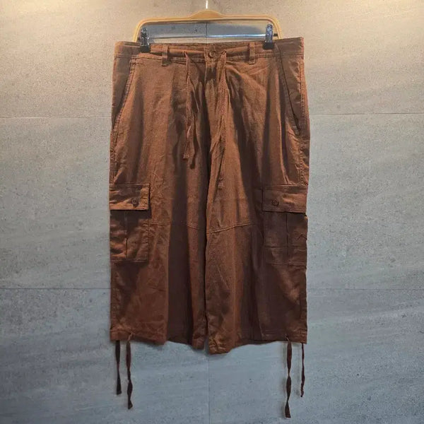 [BUNJANG] TRUST Luxury Linen Shorts / TRUST. 럭셔리. 린넨 반바지.