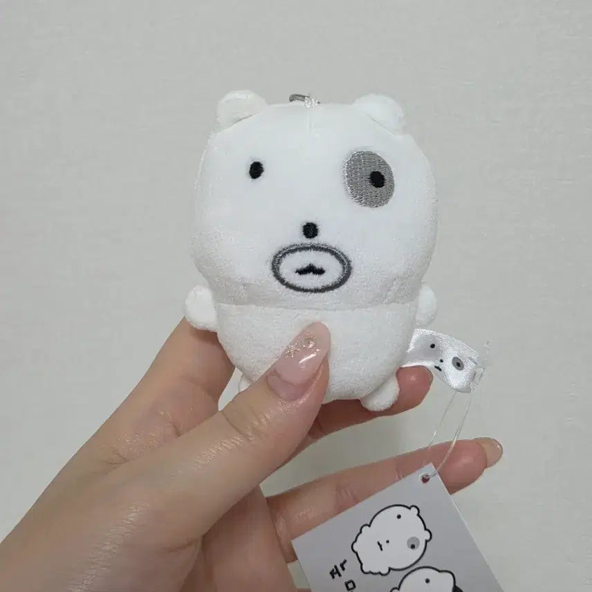 [BUNJANG] Nunnung Cat Cat Whiskers Plush Keychain New / 눈멍냥이 눈멍이 수염 인형키링 새상품