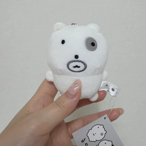 [BUNJANG] Nunnung Cat Cat Whiskers Plush Keychain New / 눈멍냥이 눈멍이 수염 인형키링 새상품
